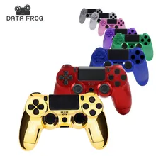 10 шт. 8 цветов на заказ Хром золотой серебряный синий красный фиолетовый зеленый чехол для sony ps4 контроллер Быстрая