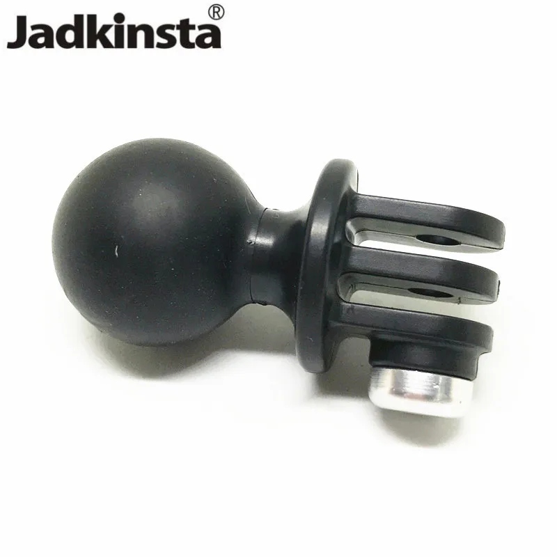 

Jadkinsta Action Camera Ball Head Base Adapter Holder for Gopro Hero5 2 3 3+ 4 Tripod Mount 360 Degree Rotation for Xiaomi Yi