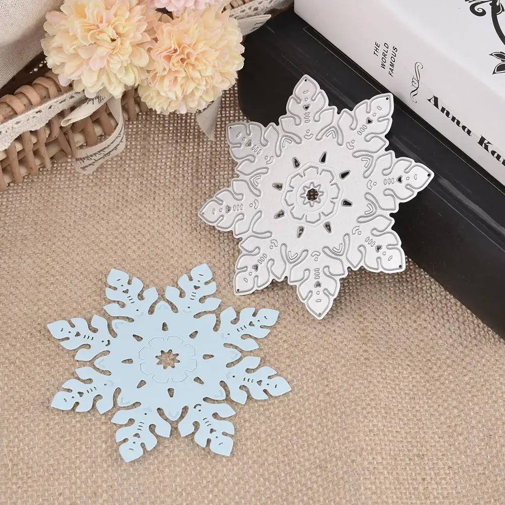 

Snowflower Cutting Dies For Scrapbooking Diy Craft Embossing Dies Cuts For Card Marking Invitation Cards Decor Dropshipping