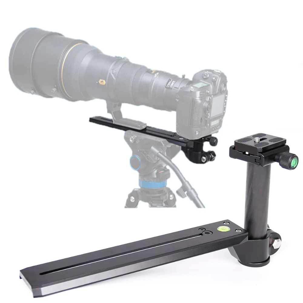 LVQ 250 Telephoto Zoom Lens Bracket Adapter Tripod Monopods With 1/4" 3