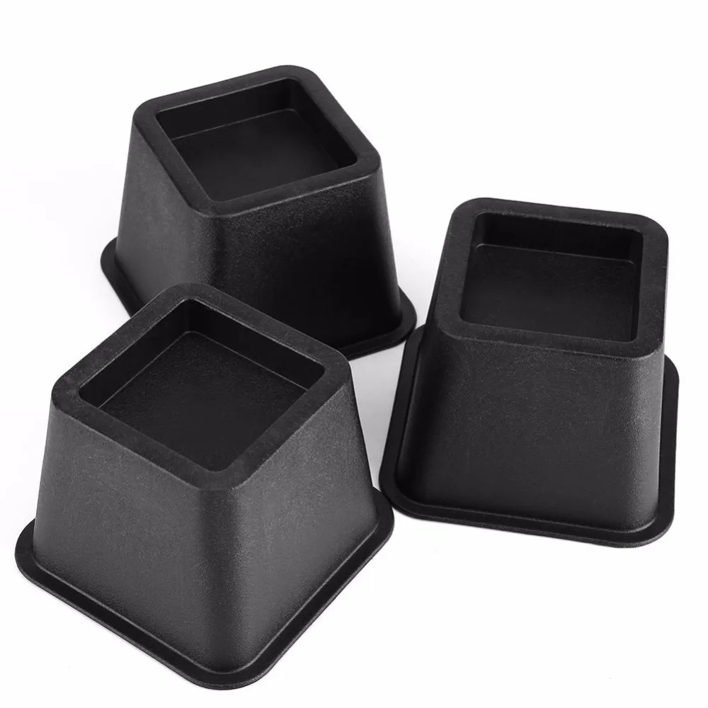 8 Adet Takim Yatak Yukselticiler Seti Sandalye Mobilya Asansor Bloklari Fil Ayak Plastik Yatak Yukseltici Dayanikli Yukseltici Aksesuarlari Depo Aliexpress Furniture