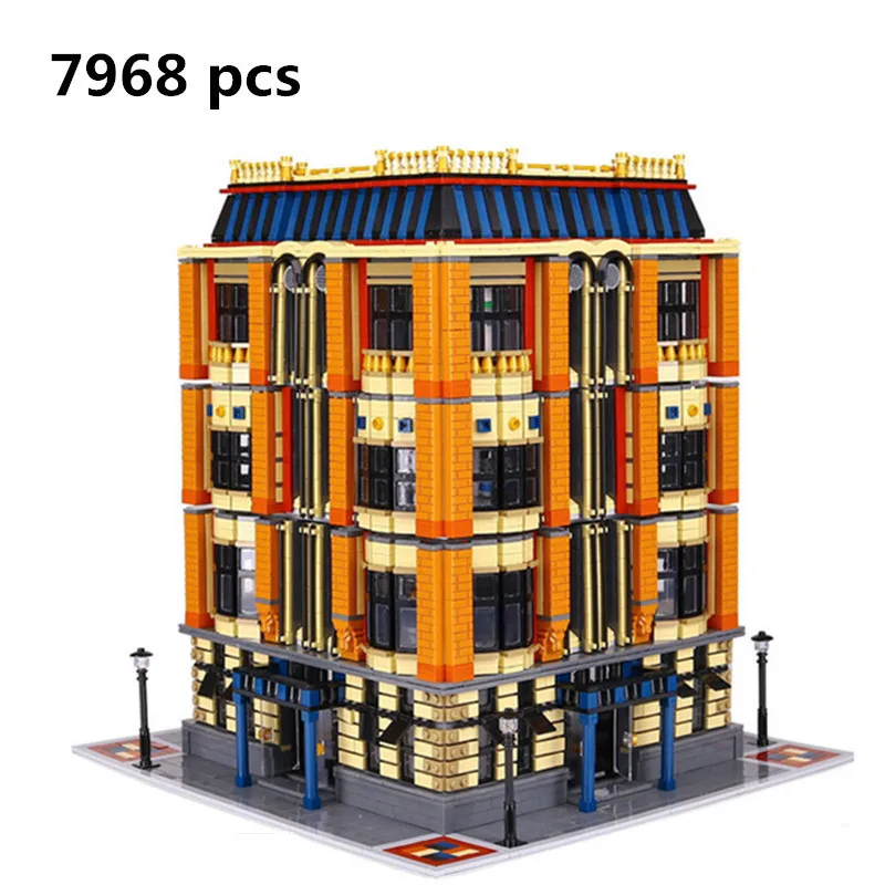 

Lepin 15016 7968PCS MOC Series The Apple University Sets Model Building Blocks Bricks Kits Educational Children Toys