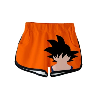 

FRDUN TOMMY DRAGON BALL New Clothes 2019 Casual 3D Print Women summer sexy shorts Casual Ladies summer Tops Hot sale Shorts Plus