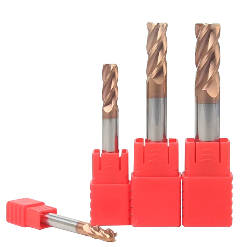 

HRC55 corner Rounding end mills router bit milling cutter for CNC machine mill R0.2-R1