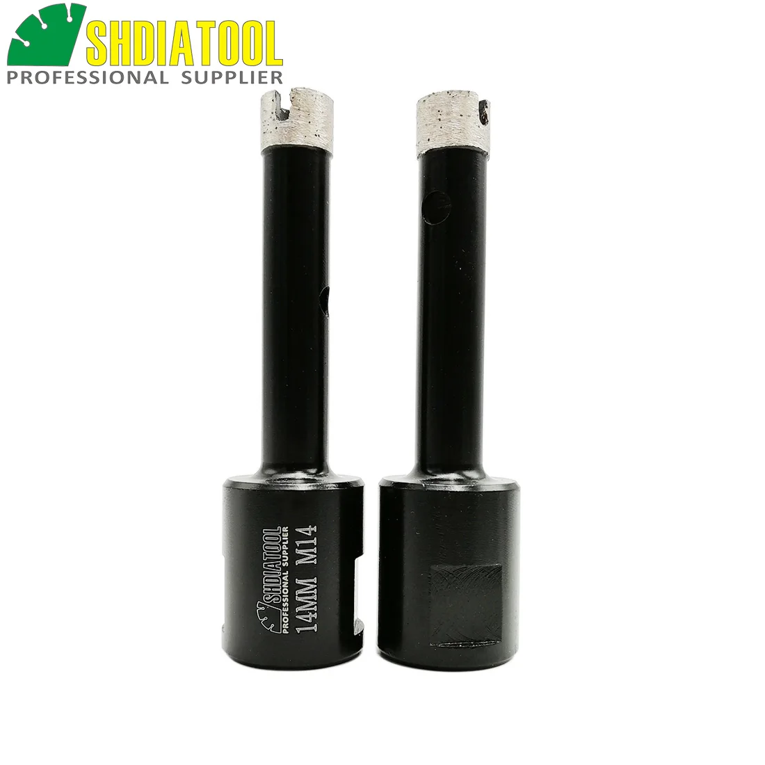 SHDIATOOL 2pcs M14 Dia 14mm Welded Diamond Drilling Core Bits (Wet) Hard Granite Marble Drill Bit Stone Concrete Hole Saw