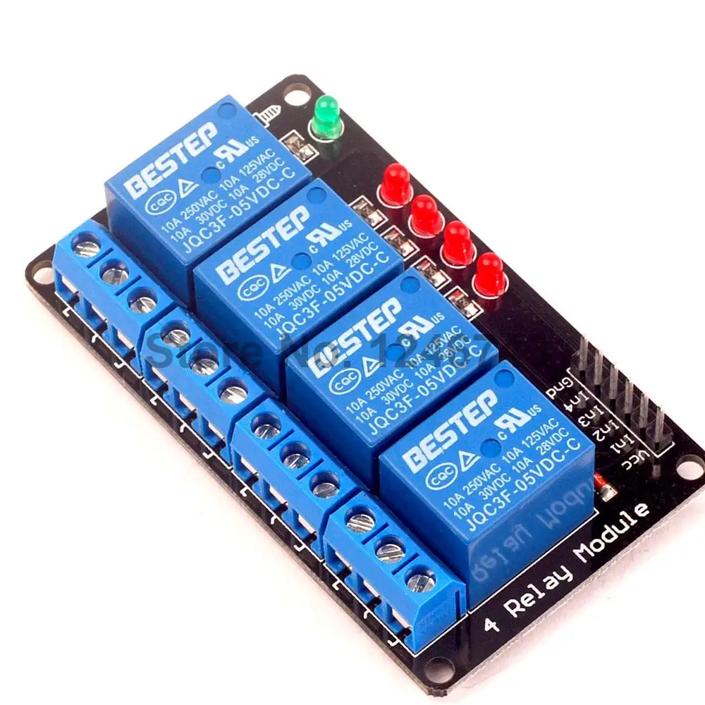 4Channel Lamp Relay 5V Relay Module Relay Output 4Way Relay Module for Arduino In Stockin