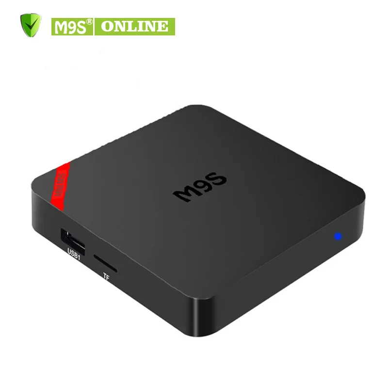 Мини M9S Android 7 1 ТВ приставка Amlogic S905W четырехъядерный 64 бит 2G 16GB 4K 1080P потоковое