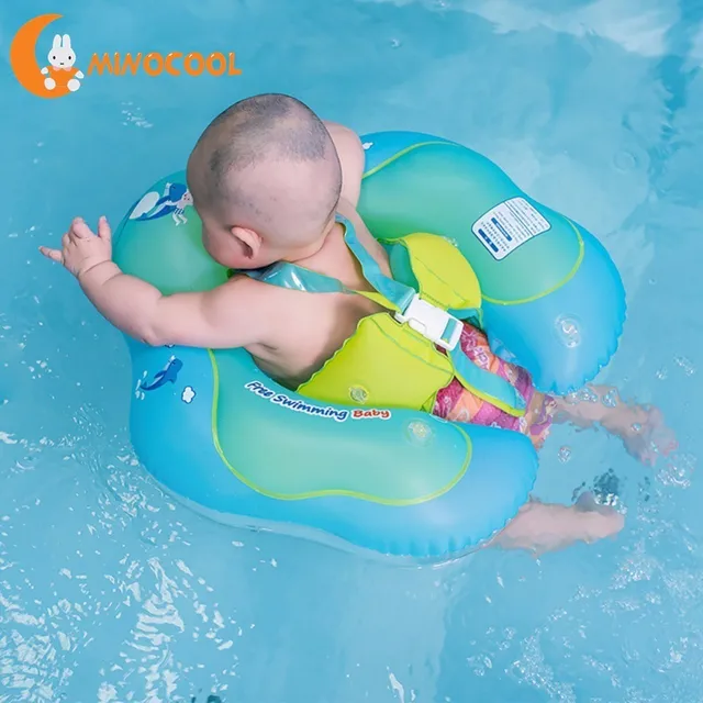 Infant Safety Inflation Swimming Ring Baby Kids Float Pool Infant Safety Inflation Swimming Ring Baby Kids Float Pool Toy For Bathtub And Pools Swim