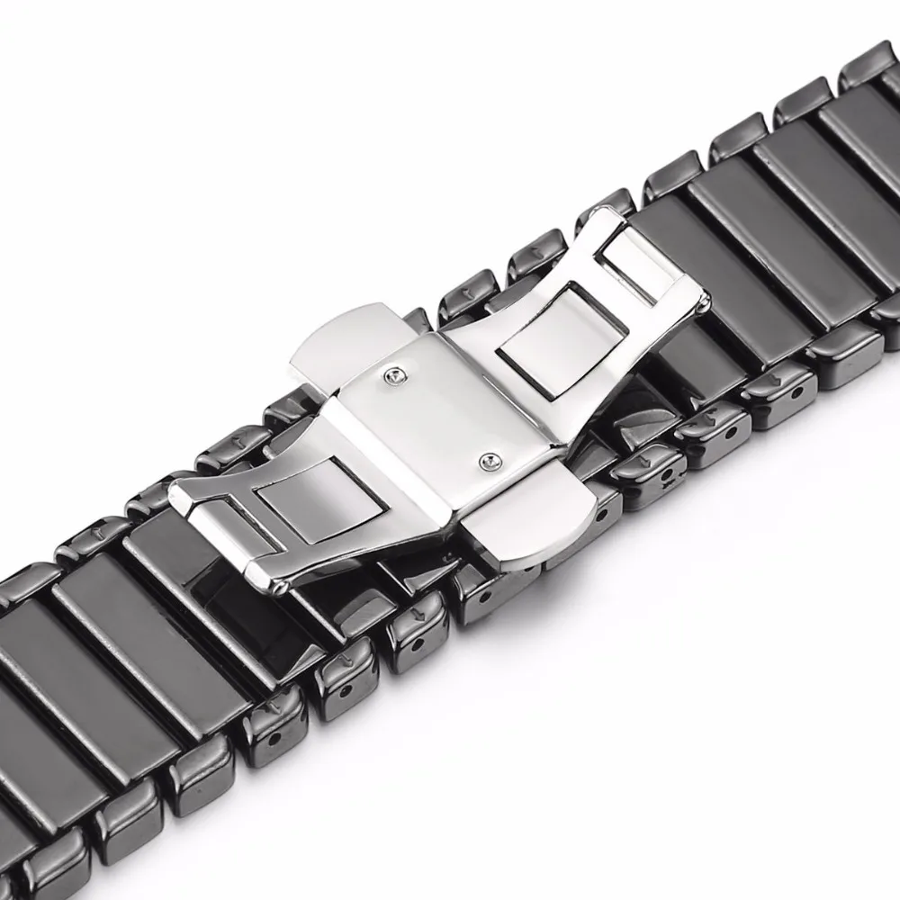 Ремешок сменный керамический для Apple watch Sport & Edition Iwatch SE 6 5 4 38 40 42 44 мм|Ремешки часов|