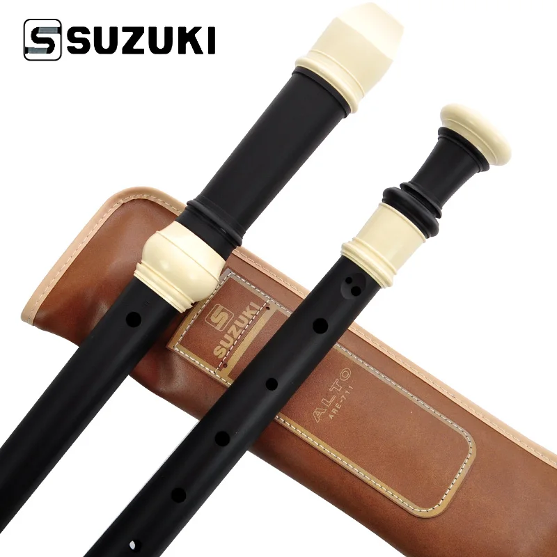 

SUZUKI ARE-711 Clarinet Recorder British 8 Holes Alto Recorder Music instrument Baroque Professional Performance