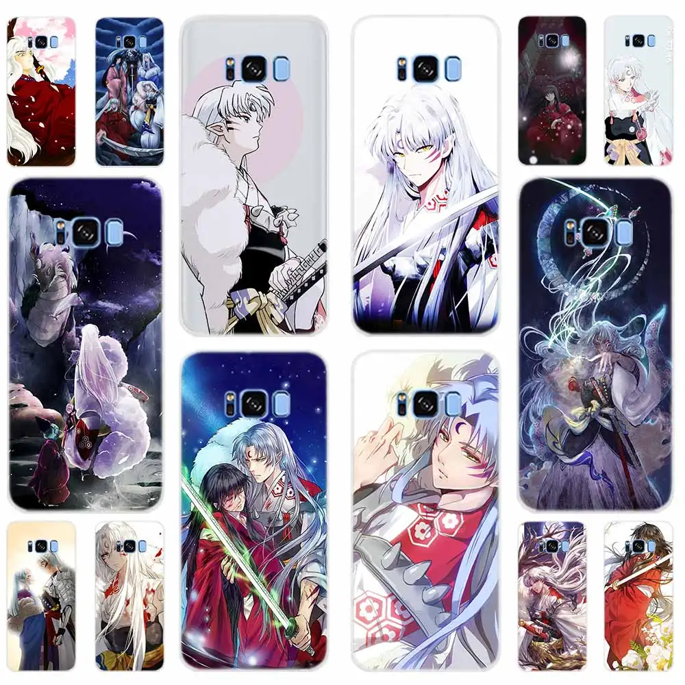 

Inuyasha Japan Anime kagome Soft Cover For Samsung Galaxy S6 S7 Edge S8 S9 Plus S10 Plus E Note 8 9 10 Phone Case 5G