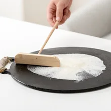 DIY деревянное кольцо для блинов Бытовая грабли с длинной ручкой блинница для завтрака блинница разветвитель яичный пирог производитель кухонных аксессуаров