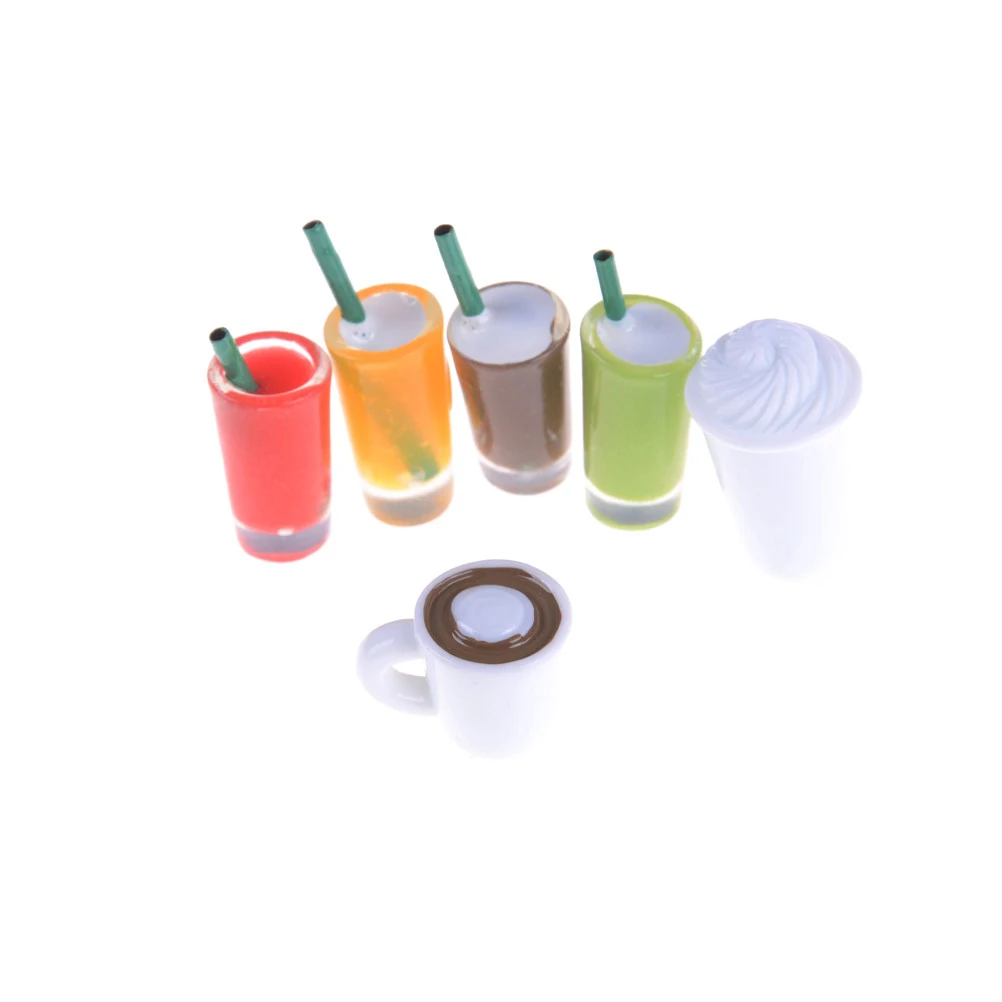 

1Pcs DIY Miniature Dollhouse Coffee Cup Kitchen Room Food Drink Decor MiniWorld Dolls Accessories Hot Selling