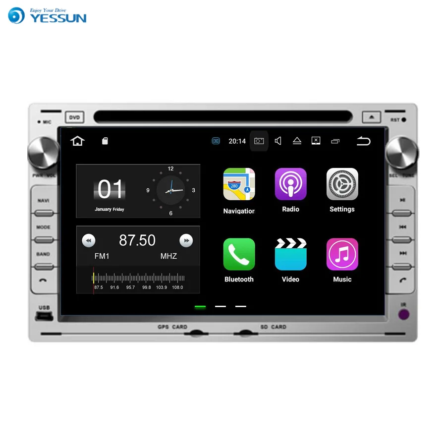 Discount YESSUN For VW Passat B5 / Golf 4 1999~2005 Android Car Navigation GPS HD Touch Screen Stereo Player Multimedia Audio Video Radio 0