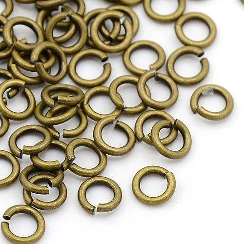 JUMP RING 20mm 12 Gauge Antique Brass Plated