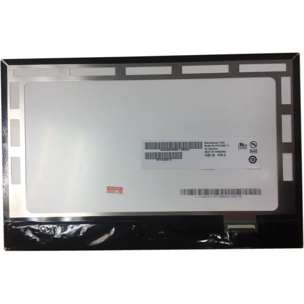 B101EAN01.6 fit B101EAN01.1 LCD SCREEN for Asus ME102 ME102A TF103CG ME103C 