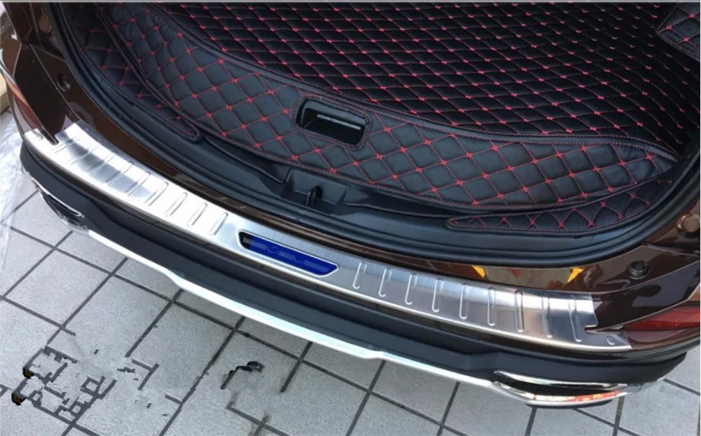 Подходит для Toyota RAV4 RAV 4 из нержавеющей стали, задний бампер, порог багажника, порога, Внешний протектор, накладка, аксессуары