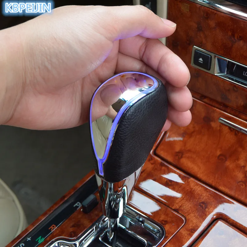 

Car styling LED car Gear Knob Changeable Touch Activated Stick Shift for Ford mondeo kuga fiesta Focus2 3 ecosport accessories