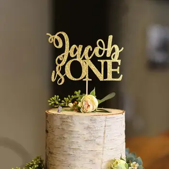 

1st Birthday Cake Topper First Birthday Cake Topper Personalized Birthday Cake Topper Custom name Wood cake topper
