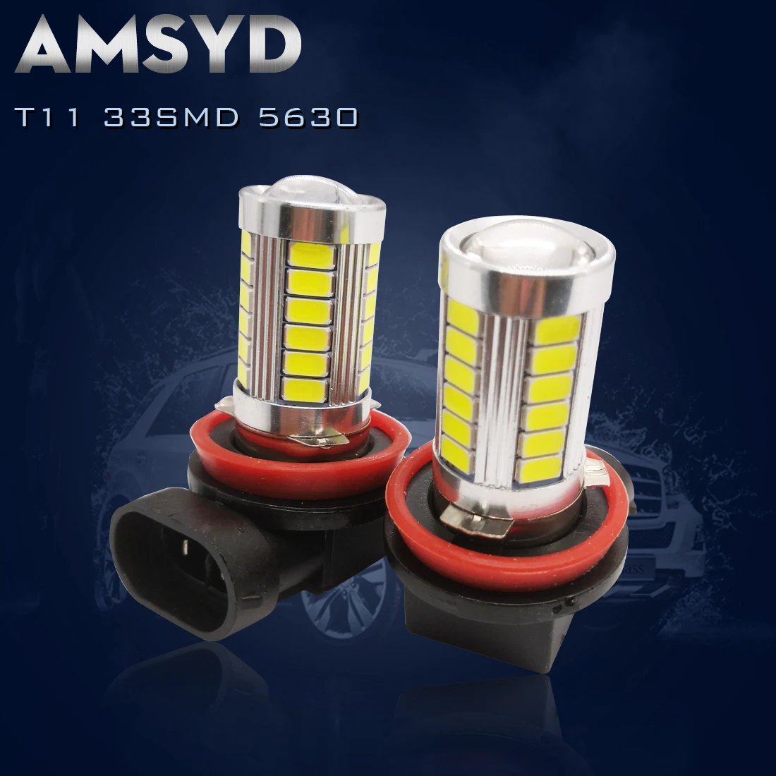 2 шт. * Высокое качество H11 светодиодные фары 5630 33SMD Противотуманные ДХО