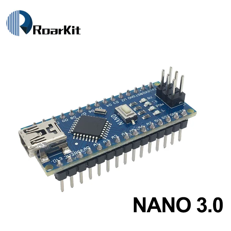 NANO 3,0 L298P 2A DC Драйвер шагового двигателя Щит Модуль W5100 Ethernet LAN сеть/запись данных RTC часы реального времени для Arduino