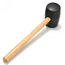 Практический 200 г/300 г/400 г деревянный молоток для установки, молоток для велосипеда, ручные инструменты, инструменты для ремонта