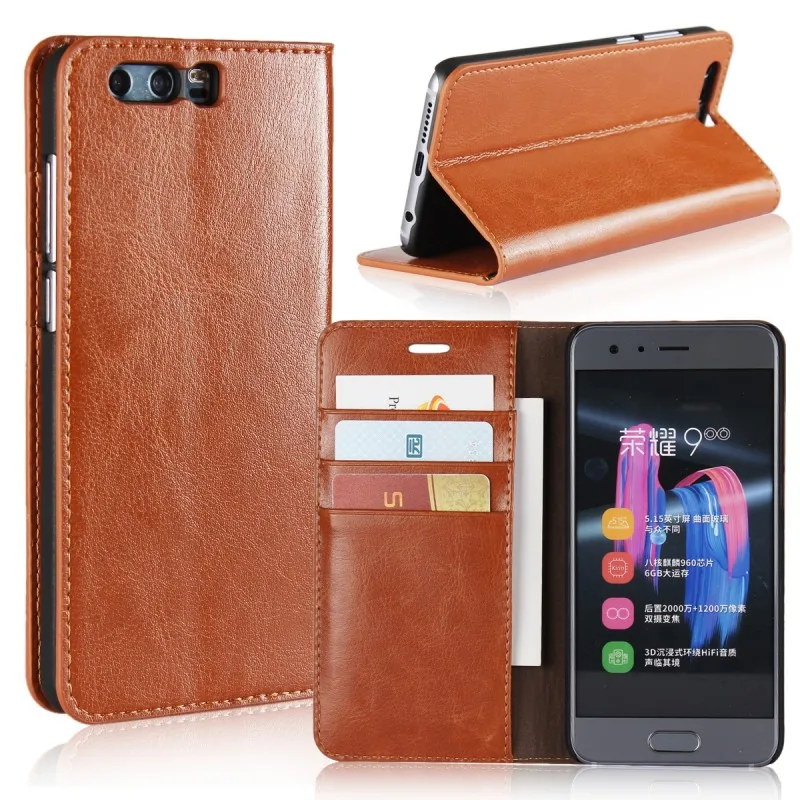Flip Cases For Huawei Honor 9 Honor9 Leather Wallet Case Cover Etui Hoesje Coque Funda Capinha Carcasa Capa Card Slot TV Stand (15)