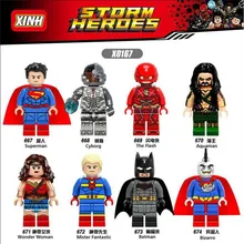 DIY Building Blocks Super Heroes Avengers 3 Super homem Thanos Mulher maravilha Capitão América Cidadão Modelo Kids Brinquedos Jogo de Aço 35