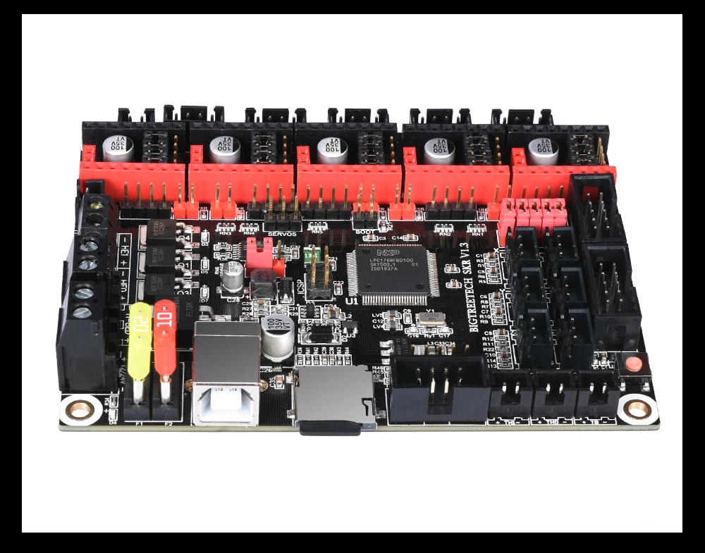 Bigtreetech Skr V1.3 Smoothieboard Placa 32 Bit + Bltouch + Tmc2208 Tmc2130 + Tft35 V2.0 Touch Screen vs Mks Gen l 3d Peças da Impressora 16 Peças e acessórios em 3D