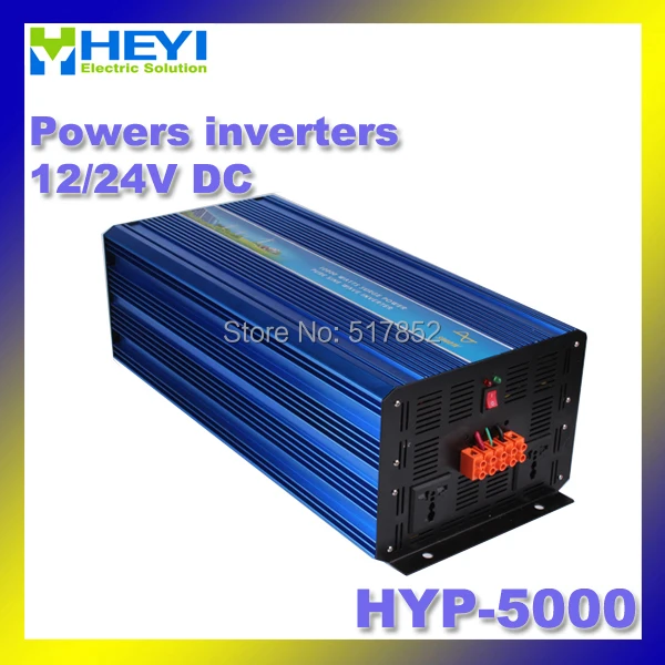 12/24V 50/60Hz HYP 5000 POWER INVERTERS Dc to Ac OUTPUT 5000w inverter