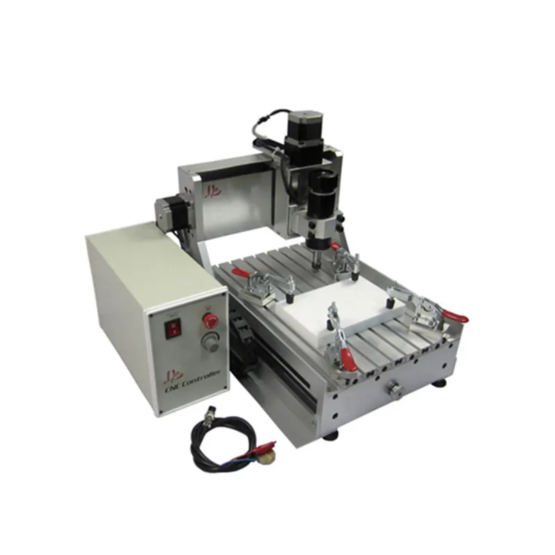 

3 axis CNC Router 3020 Z-D 500W spindle, mini lathe for wood carving machine