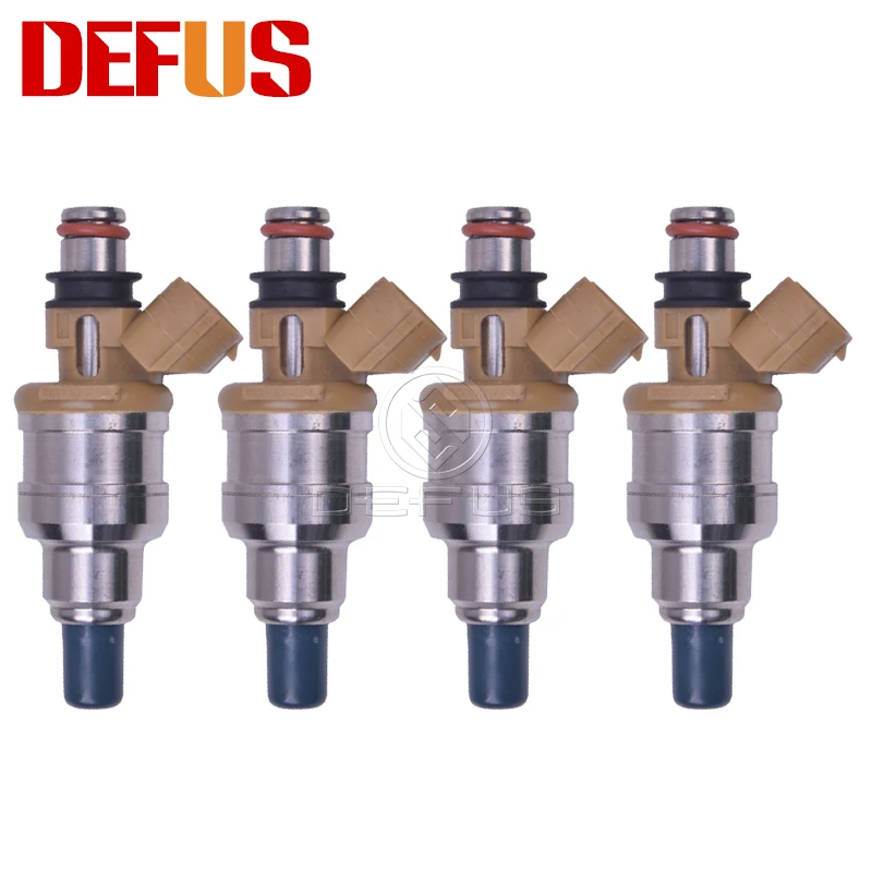 

4X OE 195500-2180 Fuel Injector For Mazda Miata 1.8L For Ford Escort Sephia Mercury 1.8L L4 1955002180 Flow Nozzle Injection NEW