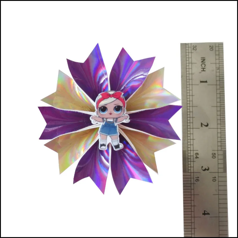100 девушка Последняя мода 3," Фея заколка для волос с бантом B l. O. L кукла Baby Spangle Flash