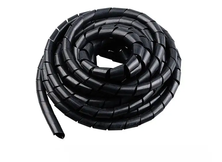 14/16/18/20/25/30mm Flame retardant spiral bands Cable casing Cable