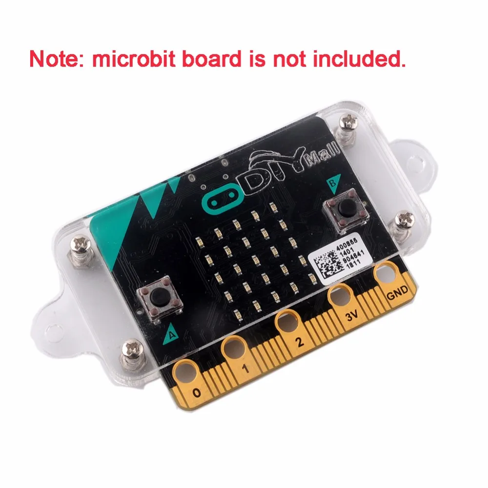 Прозрачный Акриловый чехол коробка оболочка корпус для BBC Micro:bit microbit for Kids Education