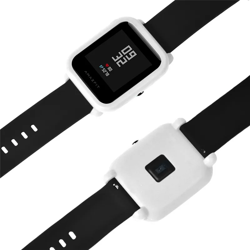 2 шт./упаковка силиконовые чехлы для смарт часов xiaomi huami amazfit bit bip
