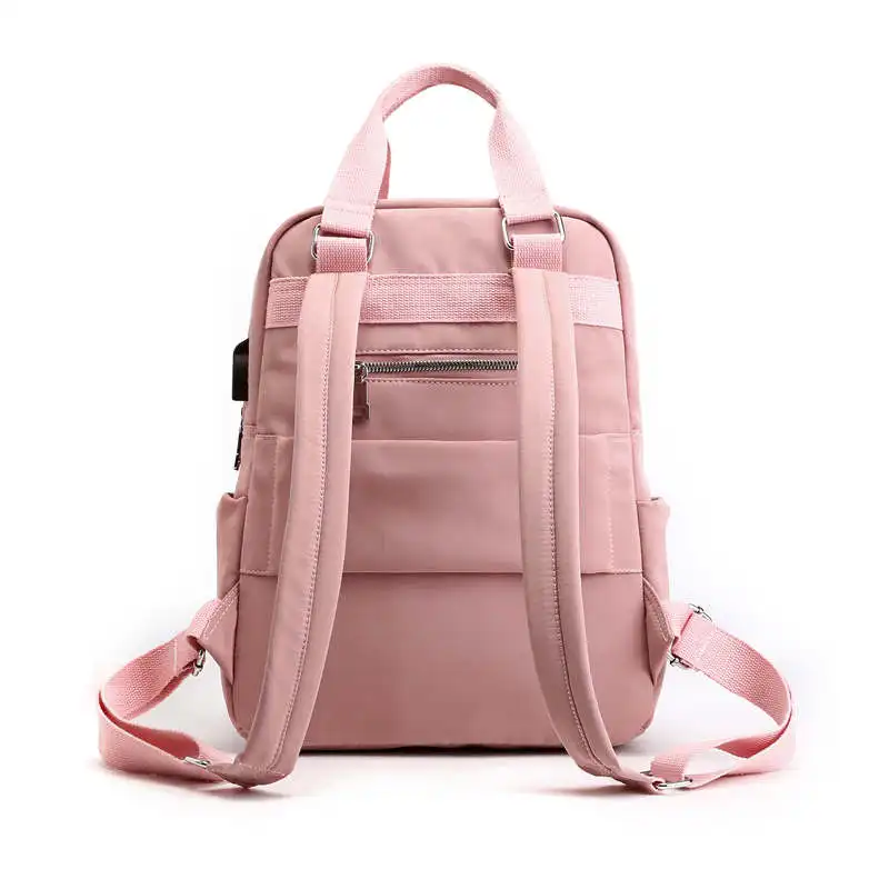  TULADUO Large Capacity Women Backpacks Famous Brand Solid School Bag For Teeanger Girls Fashion Mul - 33025722743