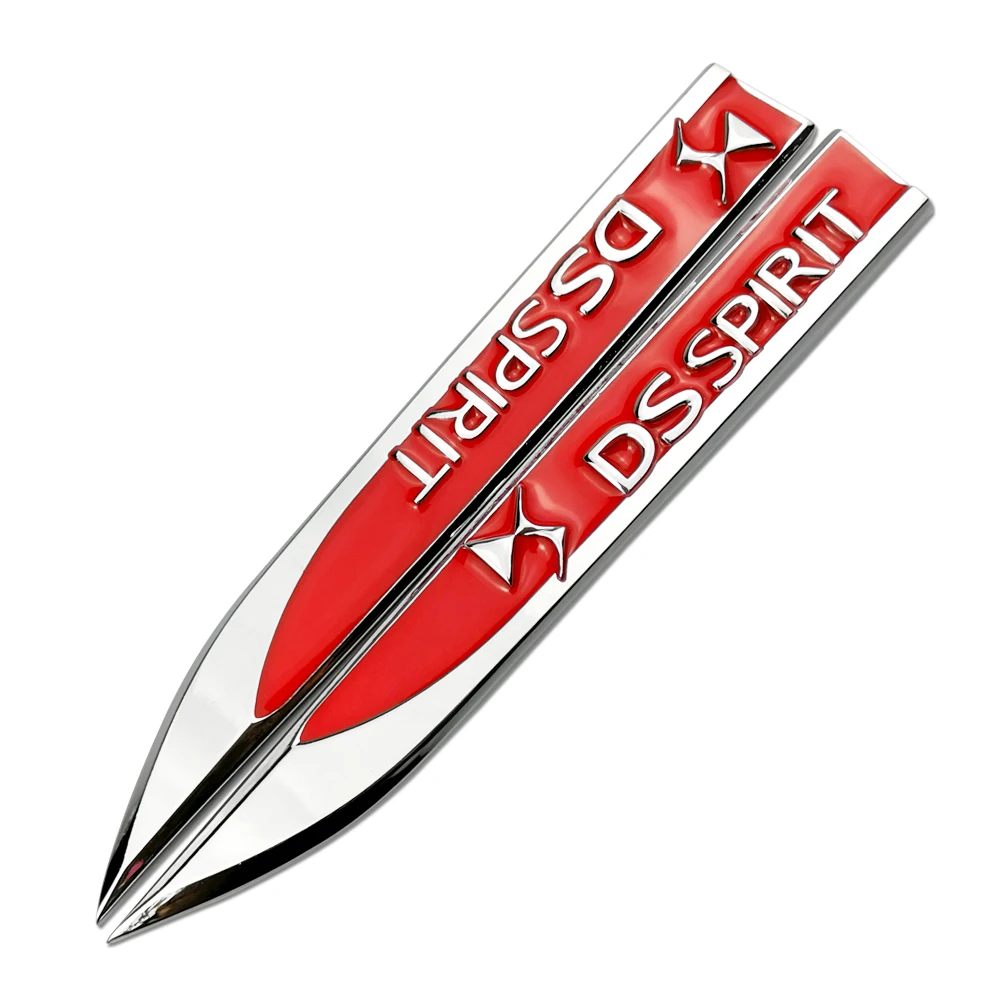 

2pcs Car Side Fender Emblem Badge Sticker For Citroen DS Logo DS3 DS5 DS6 DS9 DS7 DS4 Berlingo C5 C3 C4 Xsara Picasso C1 Elysee