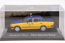 IXO Altaya 1:43 Scale Chevrolet Opala Policia Rodoviaria Federal Toys Car Diecast Models Limited Edition Collection premium x resin 1 43 volvo 144s 1967 black prd245 models car limited edition auto collection
