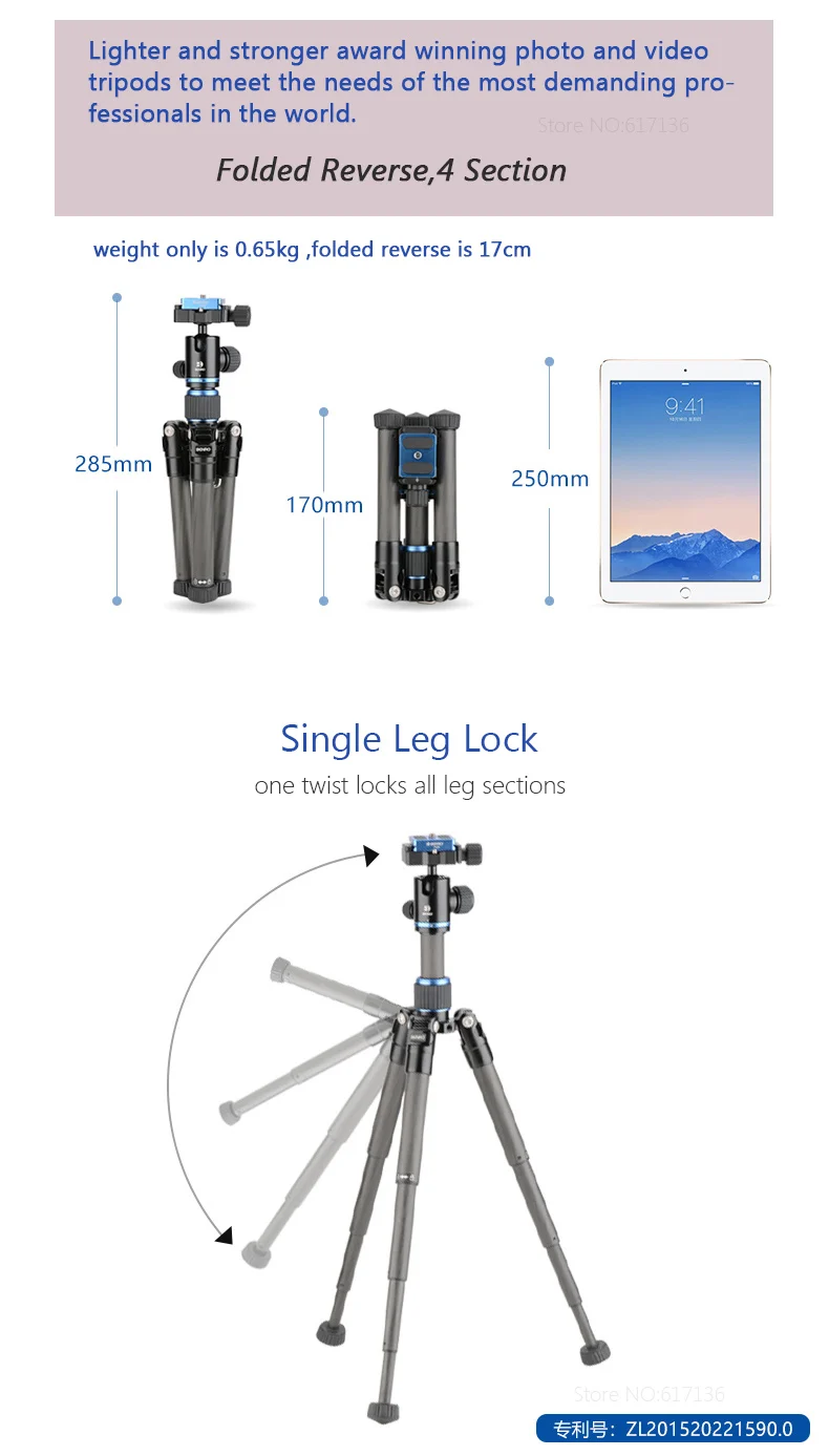 Benro sc08 Tripod 02-4