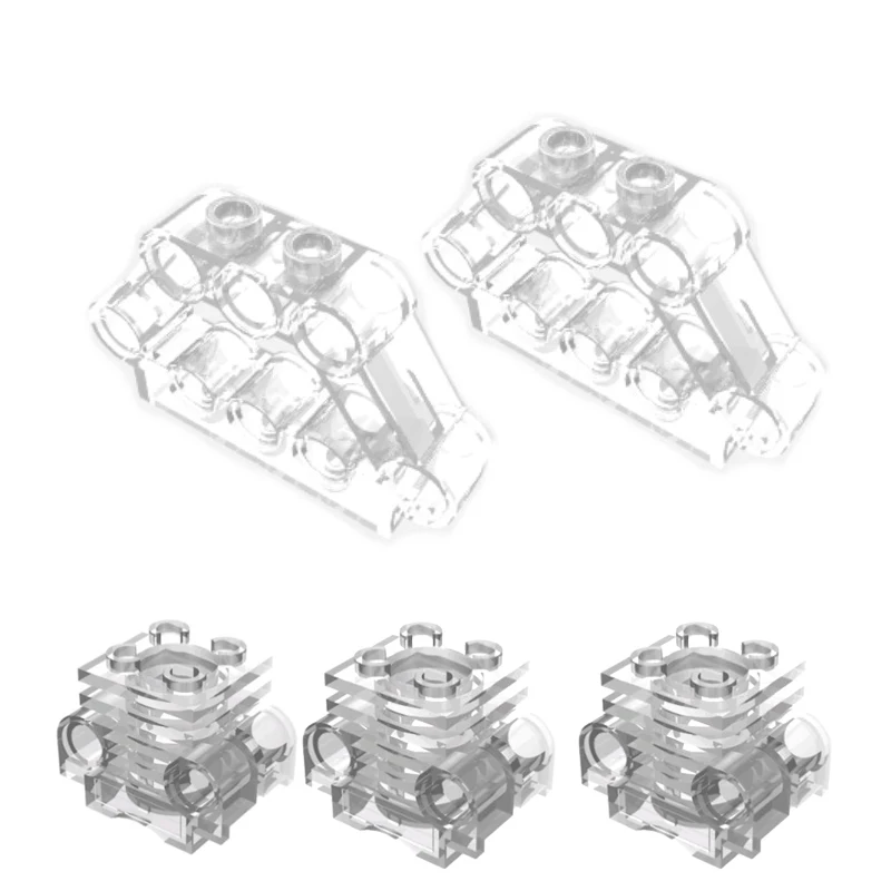 10Pcs-lot-TECHNIC-PARTS-2850-Technic-Engine-Cylinder-with-Side-Slots-32333-Pin-Cylinder-Connector-Block