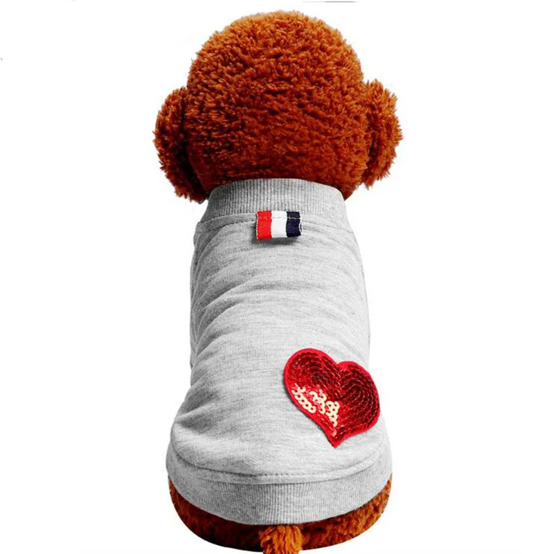 

2018 Pet Dog Clothes Teddy Bobby Puppy Spring and Autumn Solid Color Breathable Two-legged Milk for Small Dog Summer Clothing