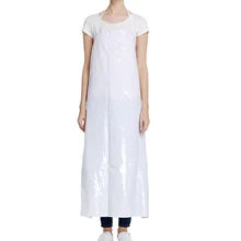 1 шт. водонепроницаемый и анти-Масляный ПВХ белый фартук для татуировок удлиненные простые Стильные татуировки аксессуары татуировки принадлежности для чистки инструментов