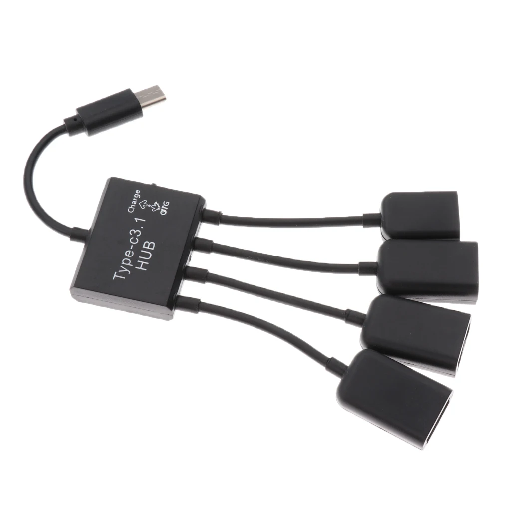 Тройная USB 3 1 Type C папа Мама l USB2.0 + Micro 4 в OTG концентратор|Сетевые инструменты| |