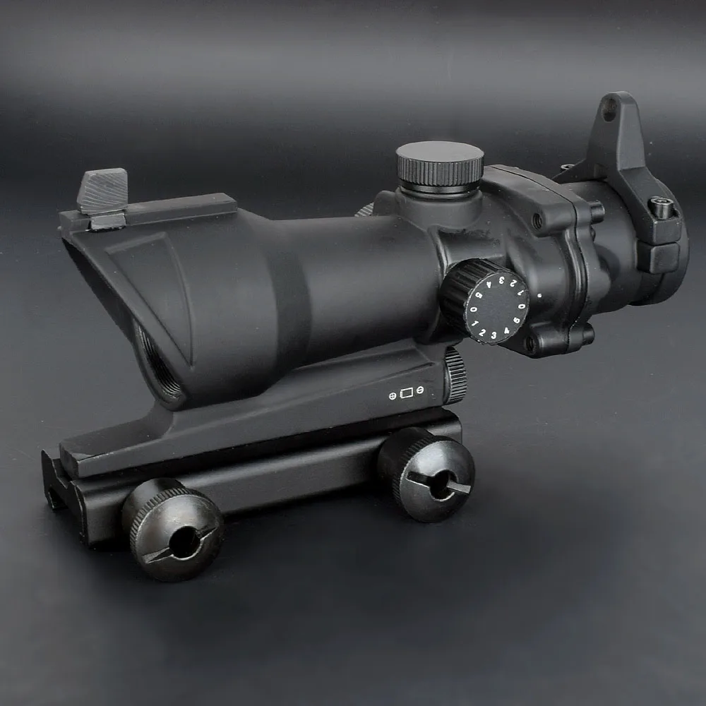 Прицел для охоты ACOG 1X32 тактический прицел с красной и зеленой точкой оптический