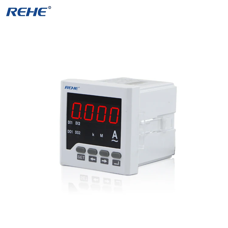Портативный цифровой амперметр REHE 72*72 мм OEM однофазный AC|powerful dildo|power factor panel meterammeter