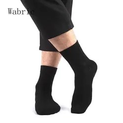 Wabric хлопковые носки летние тонкие сетки Однотонная одежда Простой Бизнес носки 5 пар установлены XS-M-14