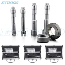 Внутренний микрометр три точки внутренний микрометр измерительный инструмент измерительный прибор 6-8 мм 8-10 мм 16-20 мм 75-88 мм 87-100 мм