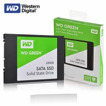 Жесткий диск Western Digital WD SSD зеленый твердотельный накопитель 120 ГБ 240 480 1 ТБ 2," Внутренний жесткий диск SATA3 6 ГБ/сек. SSD для ноутбука