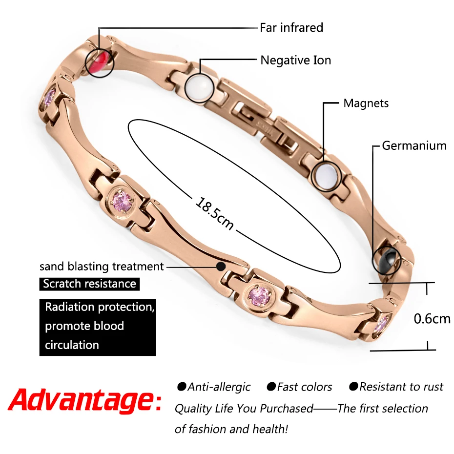 rose gold women bracelet  (1)